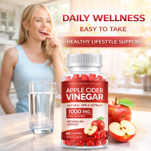 Gummies de Vinaigre de Cidre de Pomme Premium, Gummies Véganes Bien-être au Vinaigre de Cidre de Pomme pour la Santé Quotidienne et le Soutien Nutritionnel - Product Image 4