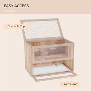 Wooden Hamster Cage for Pets - Product Image 3
