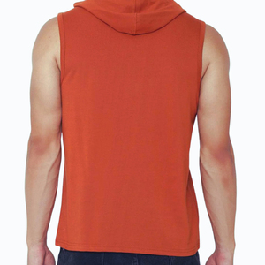 Quick Dry New Arrival Wholesale Men's <b>Sleeveless</b> <b>Hoodie</b> High Quality Lightweight Breathable Cotton Spandex <b>Sleeveless</b> <b>Hoodie</b> - Product Image 6