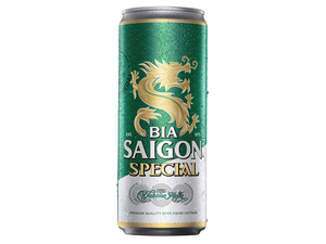 เบียร์ไซ่ง่อน กระป๋องพิเศษ ลายมังกรเขียวทอง คุณภาพพรีเมียม จากเวียดนาม - Product Image 1