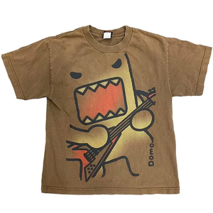 เสื้อยืดโอเวอร์ไซส์ลายพิมพ์ตลกๆ สไตล์ฤดูร้อน ใส่ได้หลากหลาย คู่รัก ผ้าฝ้าย Y2k ลำลอง ทรงหลวม เสื้อยืดเรโทรเรียบง่ายแบบใหม่ - Product Image 1