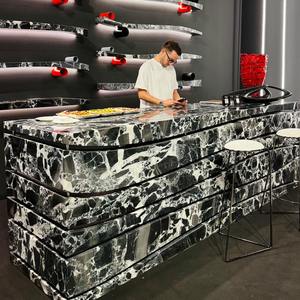 Exportateur indien de plaques de marbre décoratives pour panneaux muraux et design architectural intérieur, disponible à la vente - Product Image 4