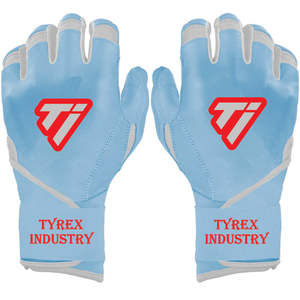 Gants de frappe de baseball bleu clair personnalisés, légers, pour jeunes et adultes, fabrication OEM professionnelle - Product Image 3