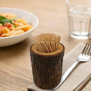 Dispensador de Palillos de Madera con Diseño de Hongo, Contenedor para Palillos, Caja para Palillos para el Hogar y la Cocina, con Palillos Incluidos - Product Image 3