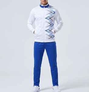 Custom Sublimated Polyester <b>Tracksuit</b> - Men's Athletic Training Set - OEM Sportswear Factory - Product Image 1