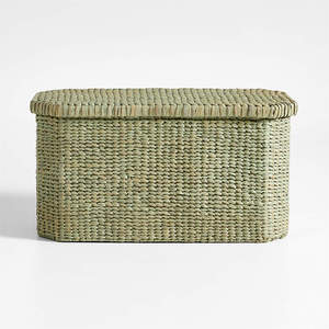 Water Hyacinth <b>Storage</b> <b>Basket</b> Handmade Natural Woven Organizer <b>Basket</b> Manufacturer Factory Wholesale Supplier - Product Image 3