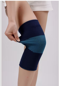 Genouillère pour la course à pied, l'haltérophilie, le crossfit, la musculation, chaleur et compression - Product Image 1