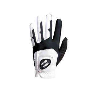Gants de golf en cuir Cabretta hybride souple OEM, logo personnalisable, antidérapants, fermeture Velcro réglable, pour sports de plein air VN - Product Image 5