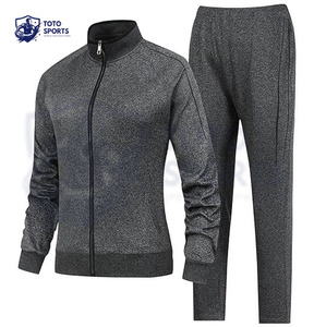 Ensemble de survêtement pour femme de qualité supérieure, confortable, fin, respirant, hautement élastique, léger, avec logo personnalisé, fermeture éclair, design tendance - Product Image 2