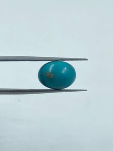 Pierres précieuses en turquoise naturelle de couleur bleu ciel 10x13.60MM 4.71Cts provenant d'un exportateur indien pour la fabrication de bijoux - Product Image 5