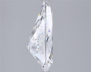 Diamant blanc en forme de poire de 4 carats, symétrie exceptionnelle et éclat de feu glacé époustouflant, pour la création de bijoux fins sur mesure. - Product Image 2