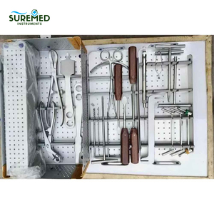 Kit d'instruments orthopédiques pour plaques de fixation à grands fragments, en acier inoxydable, manuel, de qualité chirurgicale, autoclavable, pour chirurgie traumatique, CE - Product Image 6