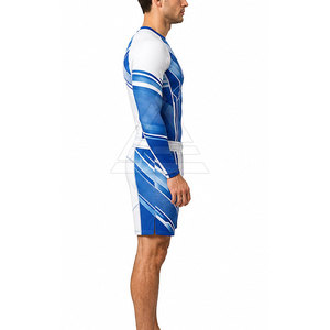 MMA Rash Guard And Shorts Set For Training With Sublimation Design <b>Athletic</b> Wear For Fighting Fitness And Sports Activities - Product Image 6