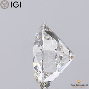 Elegancia que puedes usar Diamond 5,50 CT. Laboratorio crecido CVD corte redondo G Color VVS2 claridad IGI certificado para anillo - Product Image 6