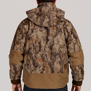 Chaqueta impermeable para caza táctica, chaqueta cortavientos cálida para hombre, chaqueta suave con capucha de camuflaje, equipo de caza - Product Image 3