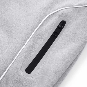 Ensemble de survêtement unisexe personnalisé deux pièces avec fermeture éclair, imprimé, en coton respirant, coupe-vent léger pour l'été - Product Image 6