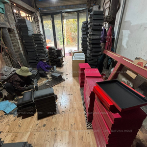 Plateau de service en bois laqué de luxe, écologique, de qualité commerciale, personnalisé OEM ODM, pour la décoration, fabriqué au Vietnam, vente en gros - Product Image 6