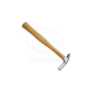Martillo de herrador de cabeza hexagonal delgada de acero inoxidable con mango de madera, reutilizable, duradero, peso de la cabeza de 160 g - Product Image 4