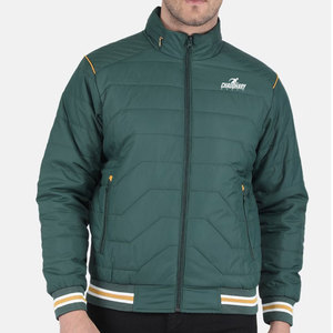 Chaqueta de invierno estilo clásico con exterior liso y relleno grueso para un estilo urbano en invierno. - Product Image 1