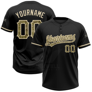 Maillot de baseball personnalisé avec drapeau américain, unisexe, manches courtes, respirant, en polyester, impression intégrale du nom et du numéro de l'équipe, pour adultes, toutes saisons, devant - Product Image 3