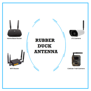 Antenne ETEILY GSM 5dBi en caoutchouc avec connecteur mâle, indice de protection IP65, puissance 50W, plage de fréquences 824-1990MHz, fabriquée au Madhya Pradesh - Product Image 2