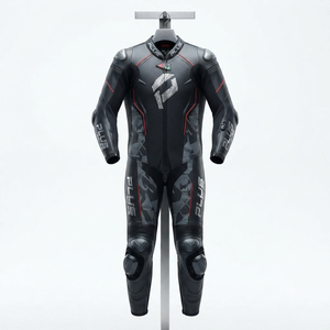 Traje de Carreras Personalizado para Hombre en Cuero Vacuno/Canguro, Mono de Una Pieza con Armadura de Nivel 2 CE, Hecho a Medida, Protección OEM - Product Image 1