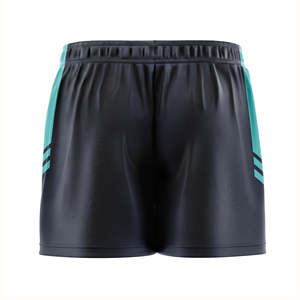Shorts de football pour hommes en gros, personnalisés, tricotés, avec cordon de serrage, pour l'entraînement sportif, 100 % polyester, couleur unie, style décontracté et rétro, pas cher - Product Image 3