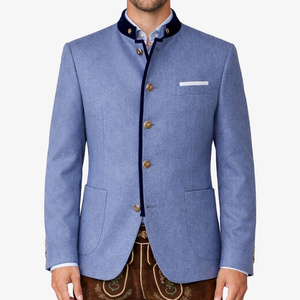 Veste traditionnelle bavaroise pour homme, vêtements traditionnels allemands de qualité supérieure, vente en gros - Product Image 1