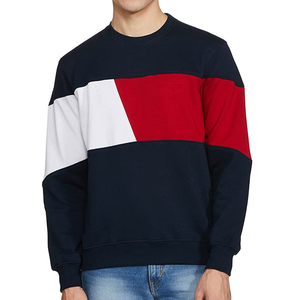 เสื้อสเวตเชิ้ตสตรีทแวร์ผู้ชาย – ขายส่งเสื้อพูลโอเวอร์สีพื้นแบบสั่งทำพิเศษ สไตล์ลำลองสำหรับฤดูหนาว - Product Image 1