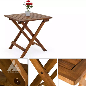 Table basse en bois pour exportation Forfait standard au Vietnam Meilleure qualité Petite table de pique-nique Intérieur Extérieur - Product Image 5
