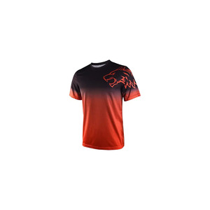 Camiseta de Ciclismo de Montaña para Hombre, Manga Corta, Impresión Digital, Transpirable, Logotipo Frontal, Nombre del Equipo Personalizado, Secado Rápido, Malla - Product Image 1