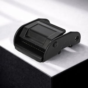 Boucle à came robuste de 50 mm, 1200 kg (2646 lb), en acier doux et alliage de zinc, revêtement noir, pour sangle de fixation - Product Image 3