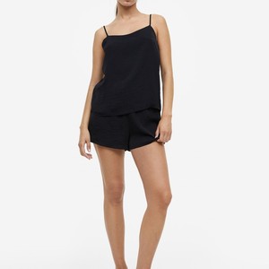 Ensemble de pyjama 3 pièces en satin de rayonne respirant personnalisé, vêtements de détente pour femmes, nouvelle arrivée, vente en gros - Product Image 2