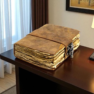 Genuine Leather Soft Cover <b>Journal</b> Notebook Handmade Vintage <b>Writing</b> Diary Refillable Travel Notebook - Product Image 2