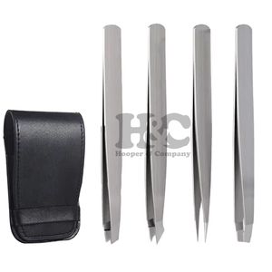 Pinzas Profesionales de Lujo para Cejas de Alta Demanda, de Visón Sostenible, Ligeras y Duraderas, con Estuche Plano para Pestañas, de Acero Inoxidable Puntiagudo - Product Image 1