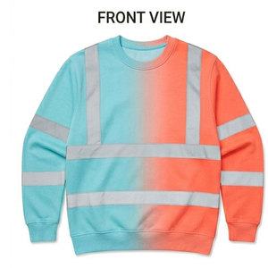 Vêtements de travail confortables pour une utilisation en extérieur et en entrepôt, vêtements de sécurité haute visibilité, sweat-shirt orange, bleu, gris, réfléchissant, vêtements de sport - Product Image 1