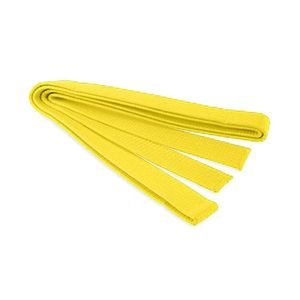 Cinturón de Artes Marciales Multicolor Rojo y Azul, Cinturón de Algodón para Karate, Taekwondo, Entrenamiento, Grado Profesional, BJJ - Product Image 5