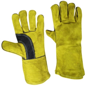 ถุงมือเชื่อมหนังวัวแท้คุณภาพพรีเมียม ทนทานสูง ป้องกันมือได้อย่างดีเยี่ยมสำหรับช่างเชื่อม - Product Image 3