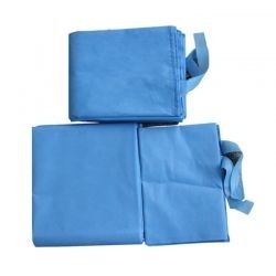 Draps d'hôpital en tissu polycoton de qualité supérieure, respirants, durables, linge de lit médical lavable, literie pour maisons de retraite et soins de santé - Product Image 3