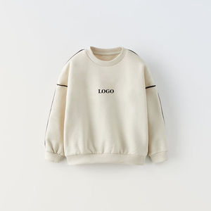 Nouveaux arrivages : sweat-shirts pour garçons, logo personnalisé, pull en tricot, sweat à capuche pour enfant, sweat-shirt uni à manches longues pour garçons et filles - Product Image 1