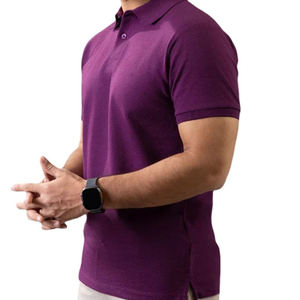 T-shirt polo homme 100% coton, col polo, design personnalisé de haute qualité, couleur unie, manches courtes - Product Image 3