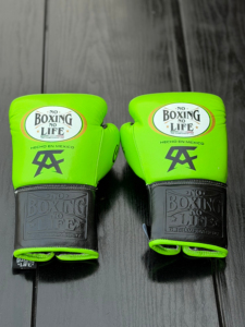 Comfortable Boxing No Life Silver White <b>Leather</b> Training <b>Gloves</b> Lace-Up Wrist Adjustable for Adults Boxing Gear Breathable - Product Image 4