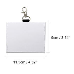 Porta Tarjetas de Visita y Pasaporte de Cuero PU Personalizado, Porta Tarjetas de Visita Sublimable, Porta Tarjetas de Visita de Cuero PU Personalizado - Product Image 5