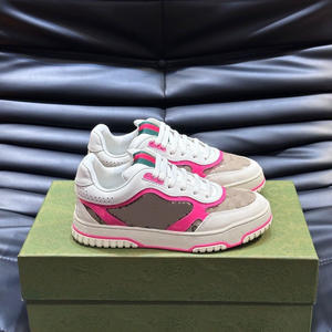 Zapatillas de Marca de Lujo para Mujer al por Mayor, Zapatos de Caminar de Diseñador de Lujo para Hombre, Zapatos Deportivos de Cuero Real Personalizados de Lujo - Product Image 5