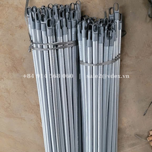 Prezzo competitivo argento PVC e legno di eucalipto bastone di scopa Mango De Escoba De Madera Electrom Domesticos offerta - Product Image 6