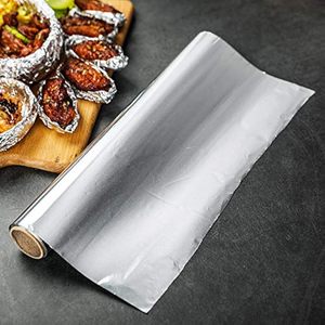 Papier d'aluminium souple de qualité supérieure, enduit, de qualité alimentaire, avec support en papier, pour usage en cuisine - Product Image 3