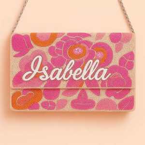 Bolso Casual de Lujo Hecho a Mano en India, Surtido de Cuentas de Vidrio Multicolor, Bolso Artesanal Local Duradero, Bolsos Promocionales - Product Image 2