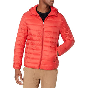 Nouvelle veste matelassée à capuche pour homme, hiver, décontractée, coupe-vent, imprimée, polyester, fermeture éclair, coupe standard, épaisseur standard - Product Image 3