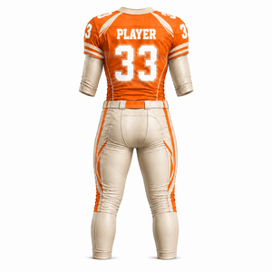 Uniformes de Fútbol Americano Personalizados al por Mayor 2026, Conjunto de Pantalones y Camiseta, Ropa Deportiva de Secado Rápido, Proveedor al por Mayor, Servicio OEM - Product Image 3