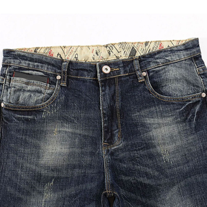 Wholesale for Denim Man Washed <b>Jeans</b> OEM ODM Service Denim <b>Jeans</b> Cotton Fabric for <b>Men</b> 100% Cotton Regular Denim Textile Fabric - Product Image 5
